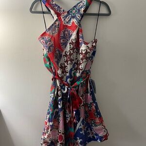 CIEBON Floral Wrap Romper